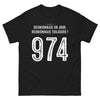 T-shirt Réunion noir - Réunionnais un Jour, Réunionnais Toujours
