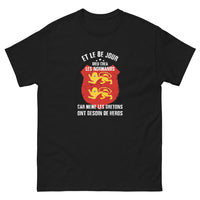 Thumbnail for T-shirt Normands noir - Héros même pour les Bretons