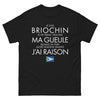 T-shirt Bretagne noir - Le silence n'est pas une option