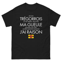 Thumbnail for T-shirt Trégorrois noir - Fier et loquace !