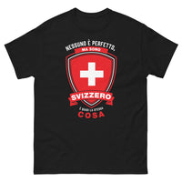 Thumbnail for T-Shirt Suisse navy — Nessuno è Perfetto ma Sono Svizzero