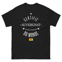 Thumbnail for T-shirt Auvergnat noir - Certifié Le Plus Chauvin du Monde