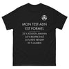 T-shirt Bretagne noir - ADN gourmand : Kouign Amann, Beurre Salé