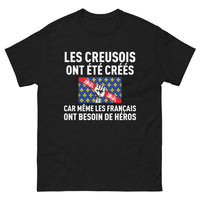 Thumbnail for T-shirt Creuse noir - Les Creusois, héros de la région