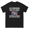 T-shirt Creuse noir - Les Creusois, héros de la région