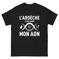 Thumbnail for T-shirt Ardèche noir - L'Ardèche C'est Dans Mon ADN