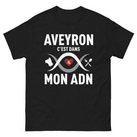 Thumbnail for T-shirt Aveyron noir - C'est dans mon ADN