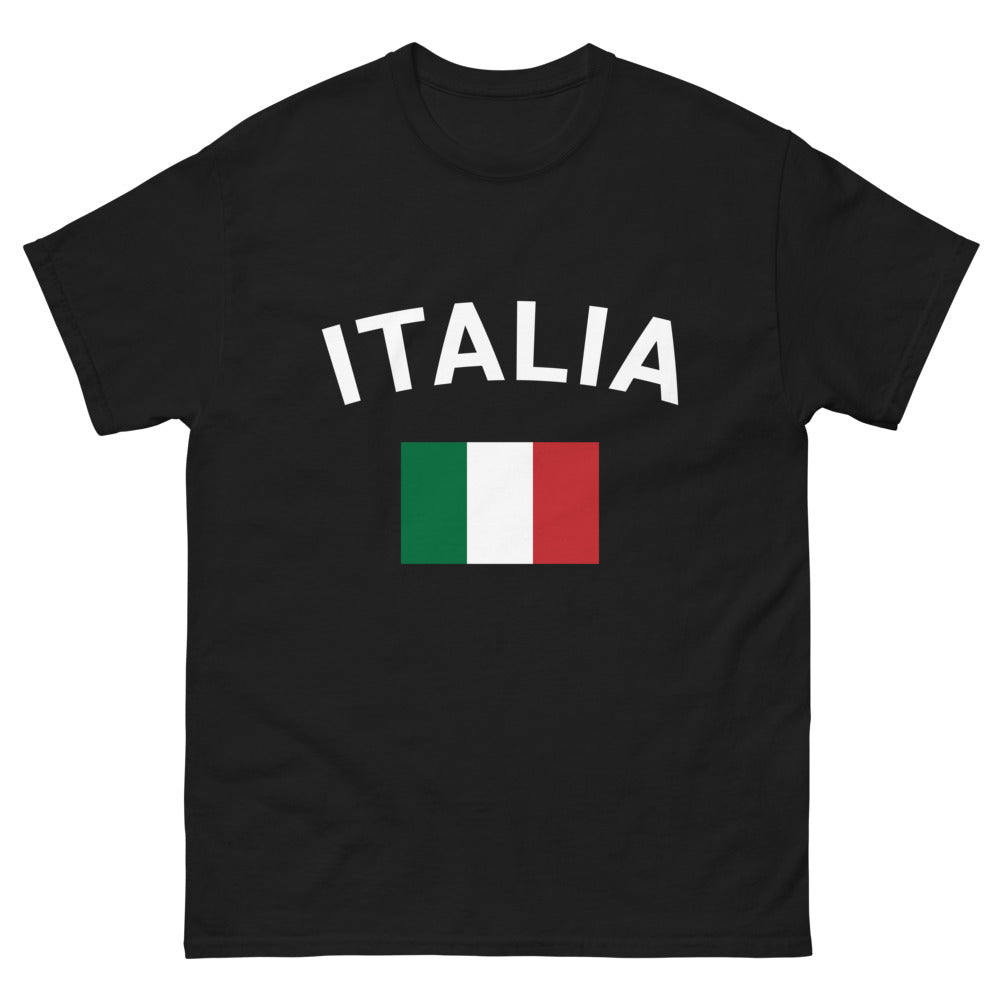 T-Shirt Italia nera - Fier d'être Italien