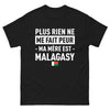 T-shirt Madagascar noir - Plus rien ne me fait peur