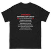 T-shirt Creuse noir - Bienvenue en Creuse, humour et tradition