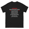 T-shirt Cantal noir - Bienvenue dans notre belle région