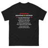 T-shirt Aveyron noir - Bienvenue en Aveyron, coqs chantent