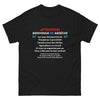 T-shirt Ardèche noir - Bienvenue en Ardèche, humour rural
