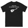 T-shirt Passion Guitare noir - J'peux pas, j'ai guitare classique
