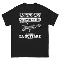 Thumbnail for T-shirt Musicien noir - J'ai peut-être l'air de t'écouter