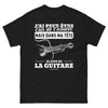 T-shirt Musicien noir - J'ai peut-être l'air de t'écouter