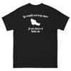 T-shirt Bretagne noir - La réalité est trop dure