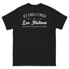 T-shirt Italie noir - Et Dieu créa les Italiens pour les Français