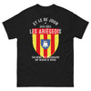 T-shirt Ariège noir - Les Ariégeois, héros régionaux