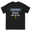 T-shirt Bigourdan noir - Mais où est donc mon accent du sud ?