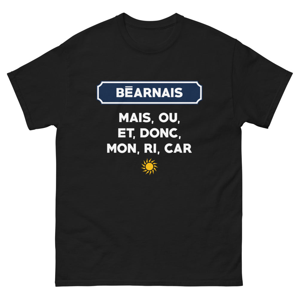T-shirt Béarnais noir - Sombre et Fier