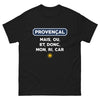 T-shirt Provençal noir - Mais où est donc mon Ricard ?