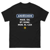 T-shirt Ardèche noir - Mais où est donc mon Ricard ?