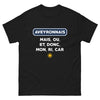 T-shirt FR Sombre noir - Mais où est M. Ricar ?