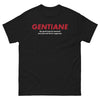 T-shirt Gentiane noir - Supporter avec humour décalé