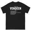T-shirt Vendée noir - Tu sais que tu es Vendéen quand...