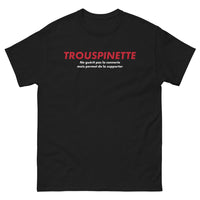Thumbnail for T-shirt Vendée noir - Trouspinette ne guérit pas la connerie