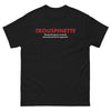 T-shirt Vendée noir - Trouspinette ne guérit pas la connerie