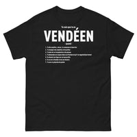 Thumbnail for T-shirt Vendée noir - Tu sais que tu es Vendéen quand...