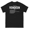T-shirt Vendée noir - Tu sais que tu es Vendéen quand...