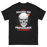 Thumbnail for T-shirt Provence noir - Ne déconne pas avec les Provençaux
