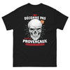 T-shirt Provence noir - Ne déconne pas avec les Provençaux
