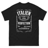 T-shirt Italie noir - style vintage et fierté italienne