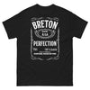 T-shirt Bretagne noir - Breton Vieilli à la Perfection
