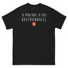T-shirt Aveyron noir - Je m'en fous, je suis Aveyronnaise