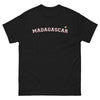 T-shirt Madagascar noir - design vibrant et humoristique