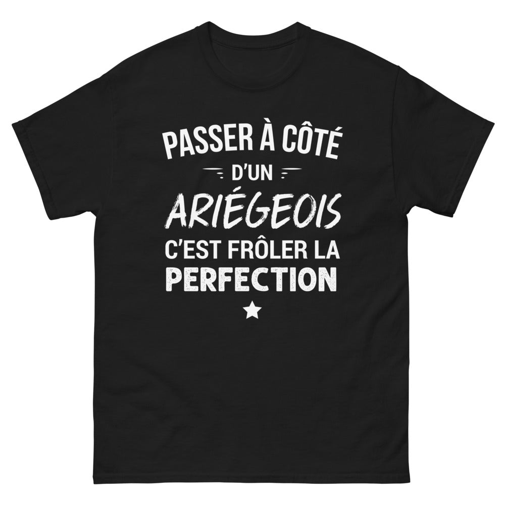 T-shirt Ariège noir - Frôler la perfection
