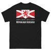 T-shirt Gers noir - Liberté, Égalité, Rien à Caguer face