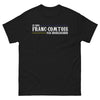 T-shirt Franche-Comté noir - Je suis Franc-Comtois, pas Bourguignon
