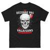 T-shirt Valais noir - Ne déconnez pas avec les Valaisans