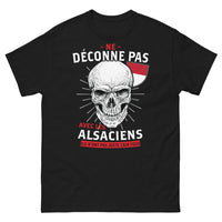 Thumbnail for T-shirt Alsace noir - Ne déconne pas avec les Alsaciens