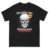 T-shirt Normandie noir - Ne Déconne Pas Avec Les Normands