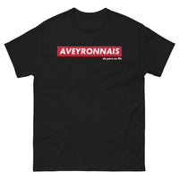 Thumbnail for T-shirt Aveyron noir - Fierté Régionale humoristique