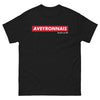 T-shirt Aveyron noir - Fierté Régionale humoristique
