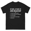 T-shirt Italie noir - Je suis Italien et fier !