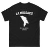 T-shirt Moldavie noir - La Moldavie, là où mon histoire commence